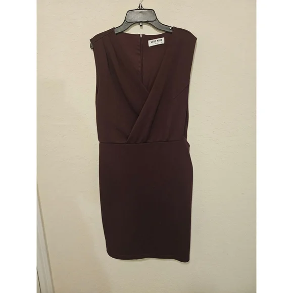 Vero Moda Dresses Womens Vero Nova Maroon Dress Eu Size 42
